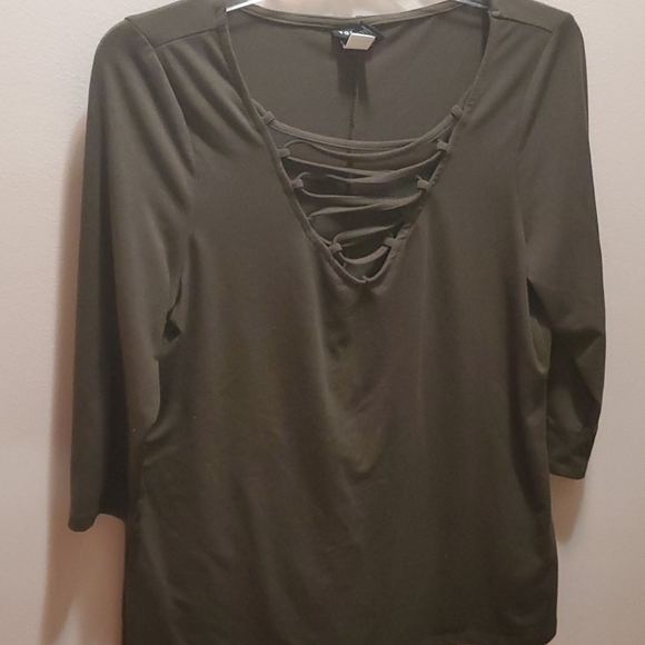 torrid Tops - green top